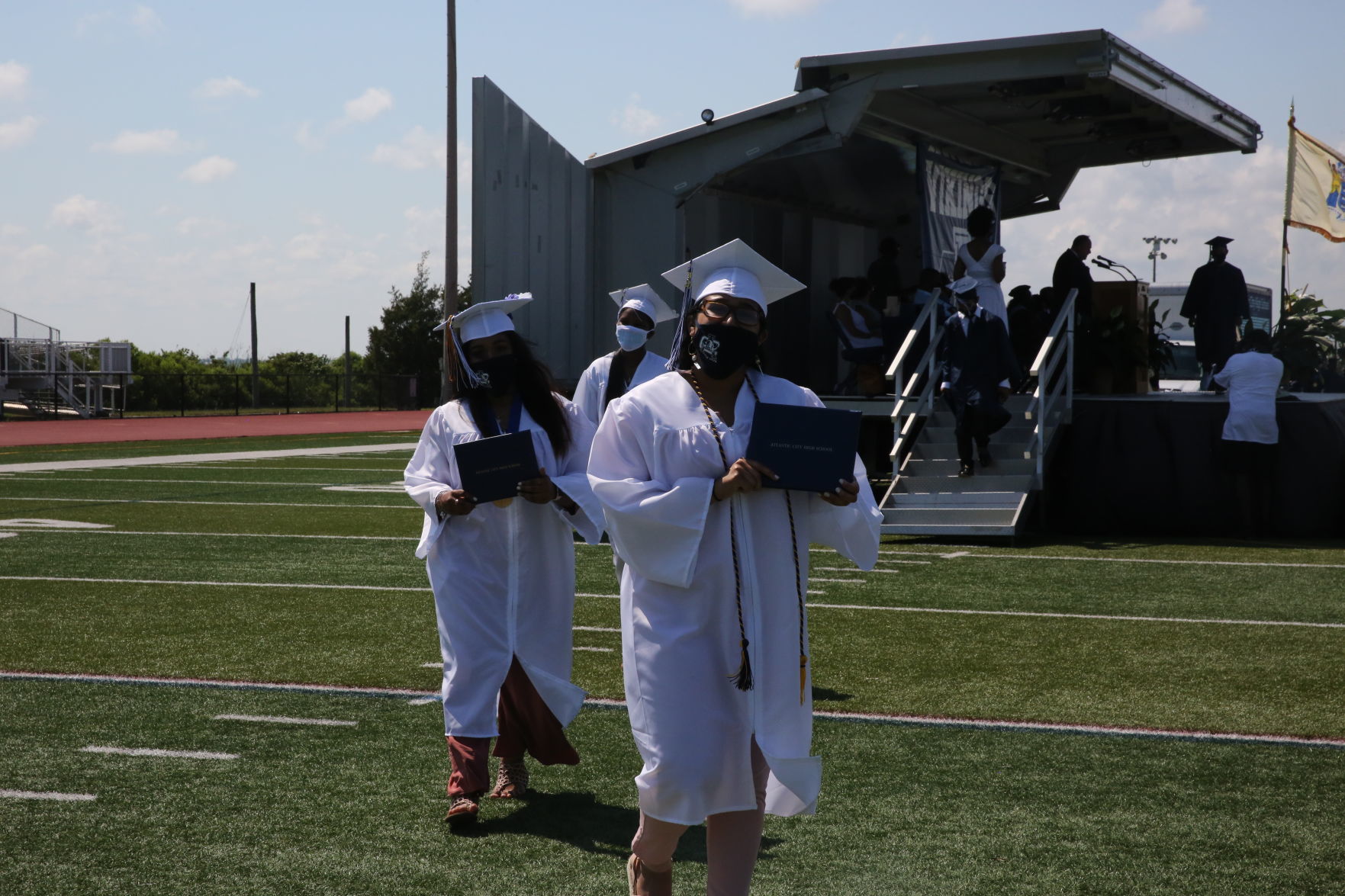 Atlantic City High School 2020 graduation. Wednesday, July 8, 2020.